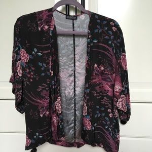 🍀Lucky Brand silk kimono EUC 🍀
